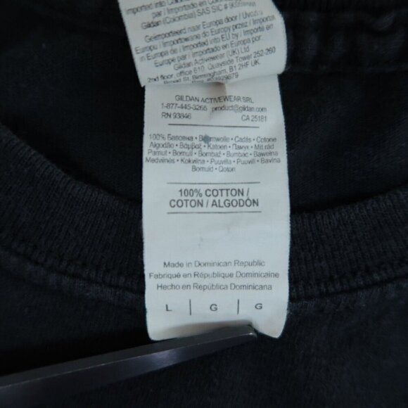 Logic YSIV T-Shirt Black Rap Hip Hop Tee Gildan Heavy Cotton Men's Size Large - Picture 13 of 13